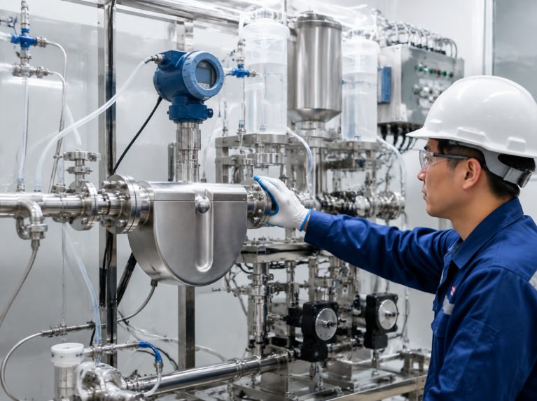 常州科里奥利液体质量流量计